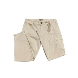 NWT‎ Banana Republic Heritage Khaki Zip Ankle Trouser Pants - Size 28 Short